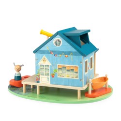 La maison du lac en bois - La Grande Famille - Moulin Roty