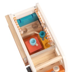 Camper Van aus Holz  - La Grande Famille - Moulin Roty