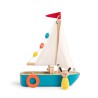 Segelboot aus Holz  - La Grande Famille - Moulin Roty