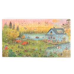 Segelboot aus Holz  - La Grande Famille - Moulin Roty