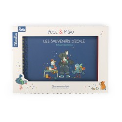 Album souvenirs d'école - Puce & Pilou - Moulin Roty