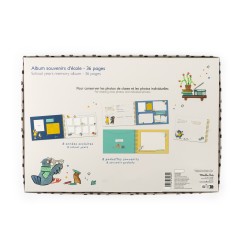 Album souvenirs d'école - Puce & Pilou - Moulin Roty