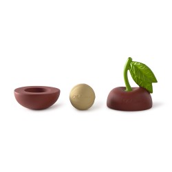 Cherry Stackable Toy & Rattle Ball - Oli&Carol