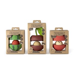 Cherry Stackable Toy & Rattle Ball - Oli&Carol