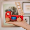 Camion de pompiers en bois - Bajo