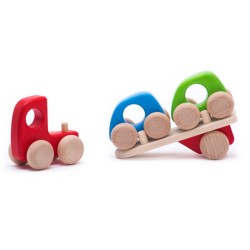 Transporteur de voitures en bois - Bajo