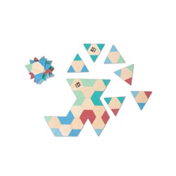 Triangle Domino à partir de 6 ans aussi pour les écoles - BS Toys