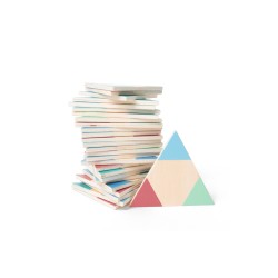 Triangle Domino à partir de 6 ans aussi pour les écoles - BS Toys