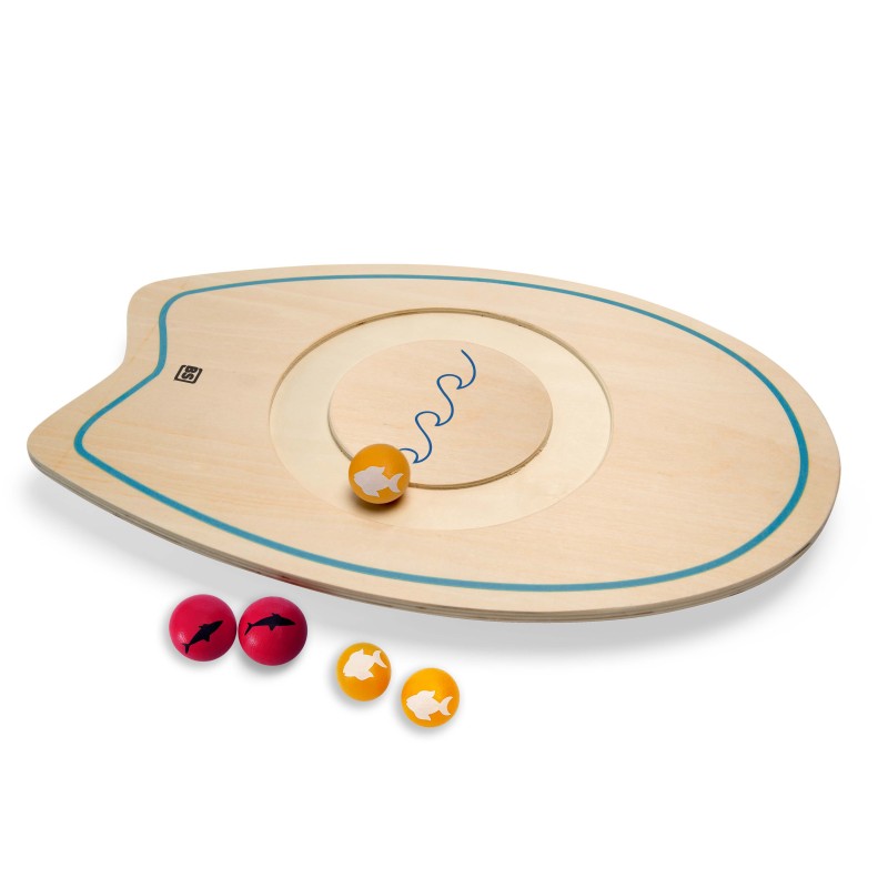 Balance Surfbrett aus Holz - auch für den Kindergarten - BS Toys