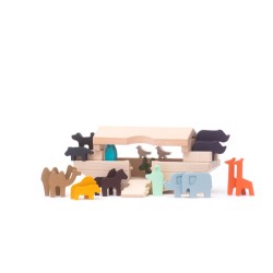 Arche de Noé en bois - Bajo