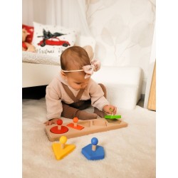 Puzzle Holz Figuren ab 2 Jahren - Bajo