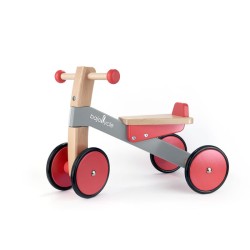 Porteur en bois rose  à partir de 1 an - Bajo