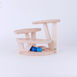 Kugelbahn Holz mit grossen Kugeln nachhaltig - Bajo