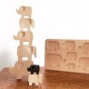 Puzzle éléphant en bois naturel durable - Bajo