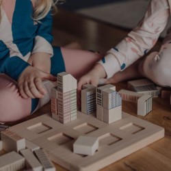 Blocs de construction Manhatten en bois - Bajo