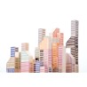 Blocs de construction Manhatten en bois - Bajo