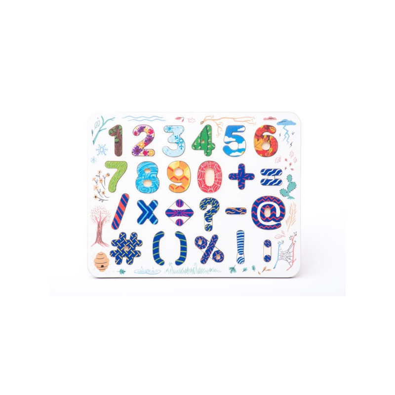 Jeu éducatif Chiffres et signes dès 3 ans - Bajo