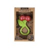 Oli&Carol - Tomato Rattle Toy - anneau de dentition - caoutchouc naturel