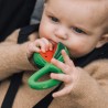 Oli&Carol - Tomato Rattle Toy - anneau de dentition - caoutchouc naturel