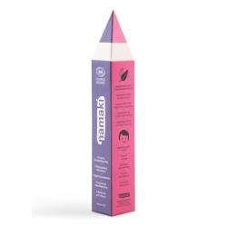 Namaki - Set mit 4 Schminkstiften - Violett, Fuchsia, Pink und weiss - Bio  Kinderkosmetikset