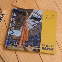KAPLA® livre d'art n° 4 beige - construire selon les instructions - l'origina
