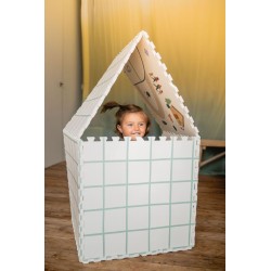 Tapis de jeu Cabane dans l'arbre EEVAA -Tapis Puzzle - Play&Go Puzzlemat Treehouse