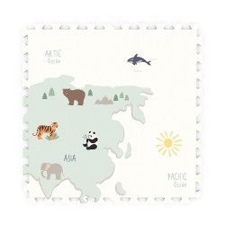 Tiloo Puzzlematte Weltkarte EEVAA - Play & Go - Spielmatte