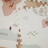 Tiloo Puzzlematte Weltkarte EEVAA - Play & Go - Spielmatte