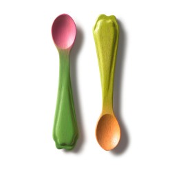 Ramona & Cathy Spoons - Kinderlöffel Set aus Hevea Holz - Oli&Carol