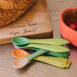 Ramona & Cathy Spoons - Kinderlöffel Set aus Hevea Holz - Oli&Carol