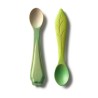 Luk & Kendall Spoons - Set de cuillères pour enfants en bois d'hévéa - Oli&Carol