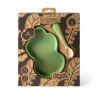 Kendall The Kale Plate & Spoon - Set de vaisselle pour enfants en bois d'hévéa - Oli&Carol