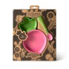 Ramona The Radish Plate & Spoon - Set de vaisselle pour enfants en bois d'hévéa - Oli&Carol