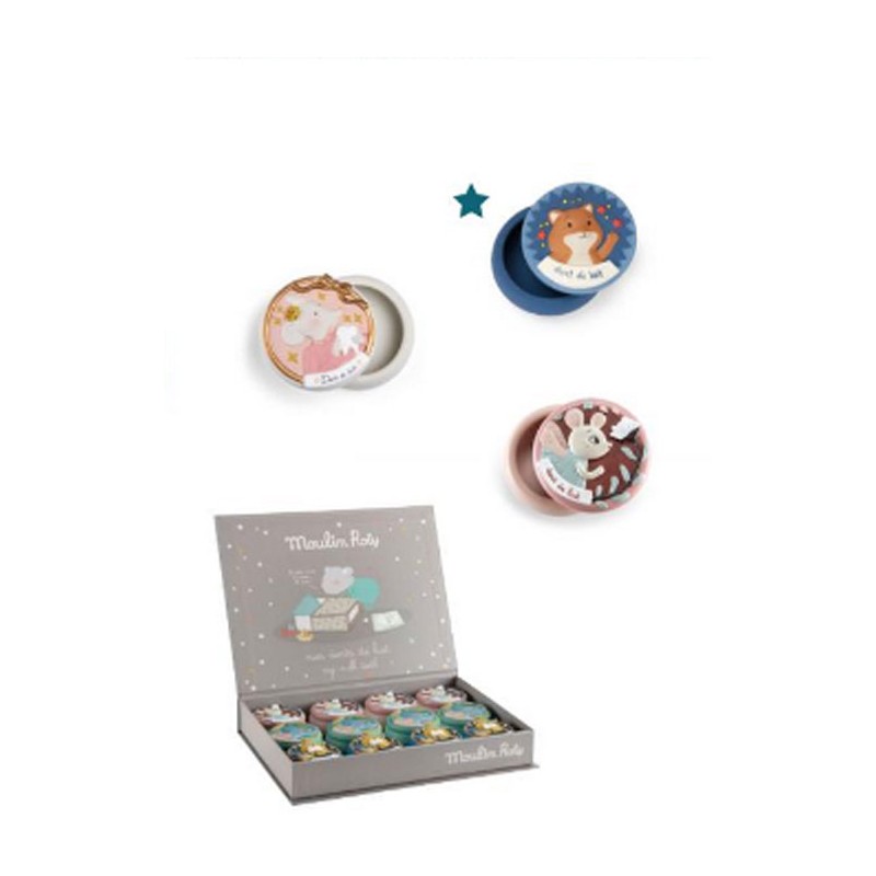 Assortiment de 12 boites dent de lait