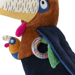 Grosser Aktivitäten Nashornvogel Litchi - Moulin Roty