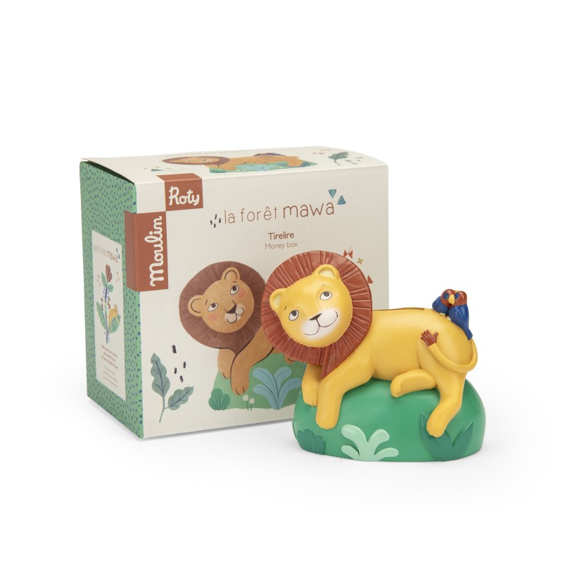 Tirelire Lion - Moulin Roty