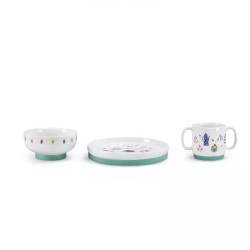 Set vaisselle porcelaine - Pomme des bois