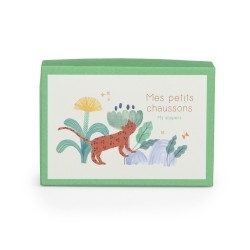 Chaussons léopard Taïgo - Moulin Roty