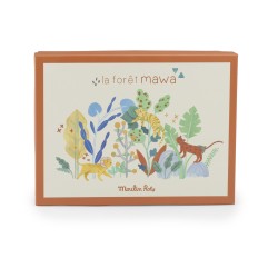 Hochets animaux pour bébés - Lion, animaux et léopard - Moulin Roty