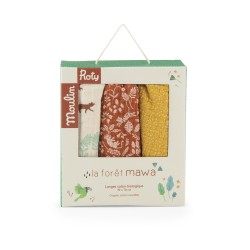 Set Gazetücher - La forêt Mawa - Moulin Roty