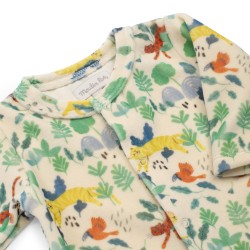 Pyjama 3m velours jungle - Moulin Roty
