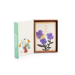 Cartes Mes 12 premiers mois italienne - La forêt Mawa - Moulin Roty