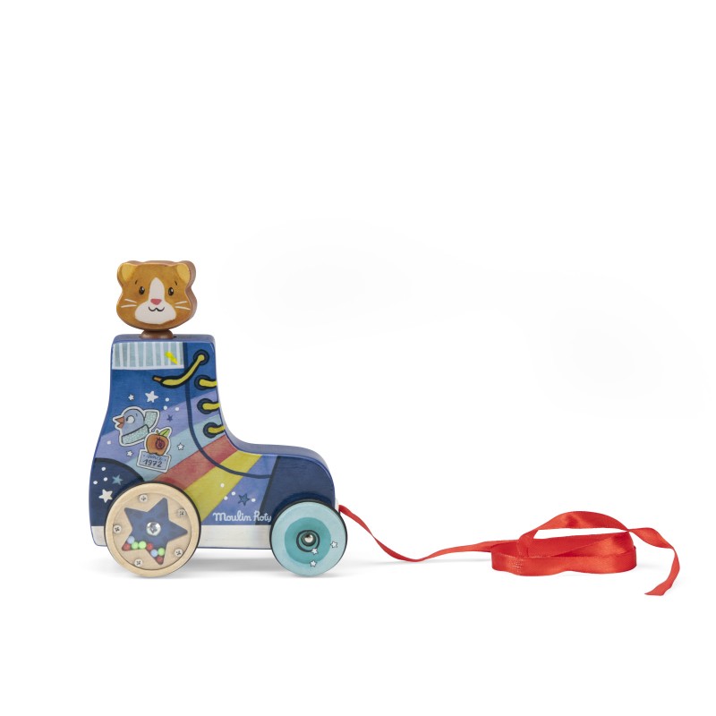 Roller à tirer - Puce & Pilou - Moulin Roty