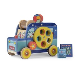 Mulit aktivitäten Auto - Puce & Pilou - Moulin Roty
