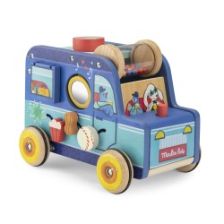 Mulit aktivitäten Auto - Puce & Pilou - Moulin Roty