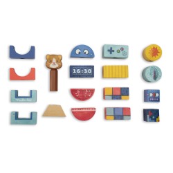 Aktivitäten Zug zum ziehen - Puce & Pilou - Moulin Roty