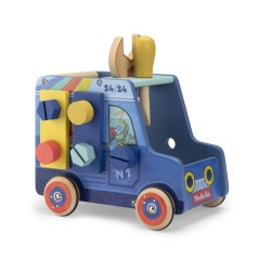 Camionnette d'activités bricoleur  - Puce & Pilou - Moulin Roty