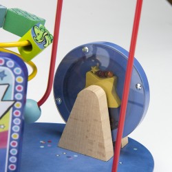Aktivitäten Spiel Perlen Achterbahn - Puce & Pilou - Moulin Roty