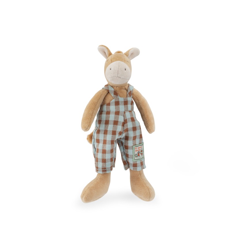 Plüschtier Pferd Hugo 20 cm - La grande Famille - Moulin Roty