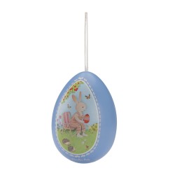 Kleines Osterei blau - La grande Famille - Moulin Roty